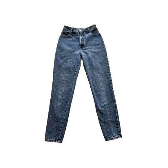VINTAGE Bongo Womens Size 9 Blue Tapered Leg Jeans Y2K 1-02 Made In USA - Picture 1 of 13